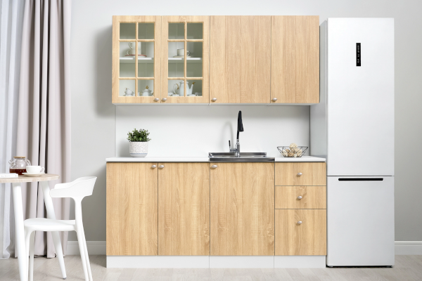 Кухонный гарнитур Техно-1 1,7 м (Миф)